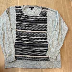 J.Crew gray sweater, size medium